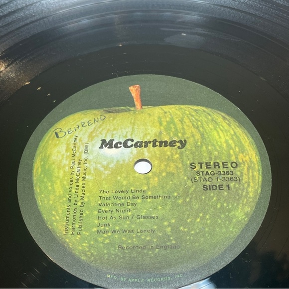 McCartney - Paul McCartney Solo Vinyl Record Beatles Collectable Must Have Vinyl - Picture 7 of 7